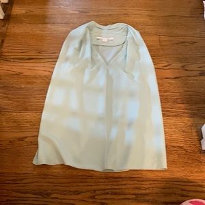 Diane von furstenberg turquoise medium blouse